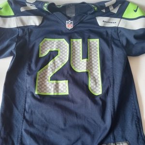 Lynch Seahawks child shirt size medium